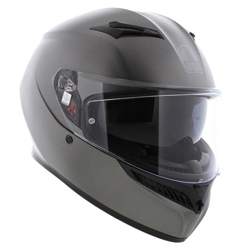 AGV K3 Luna Matt Grey Motorcycle Helmet, Pinlock, ECE2206, Fast 'N Free Shipping - Picture 5 of 8