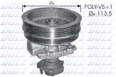 Dolz S218 Water Pump for Fiat Lancia