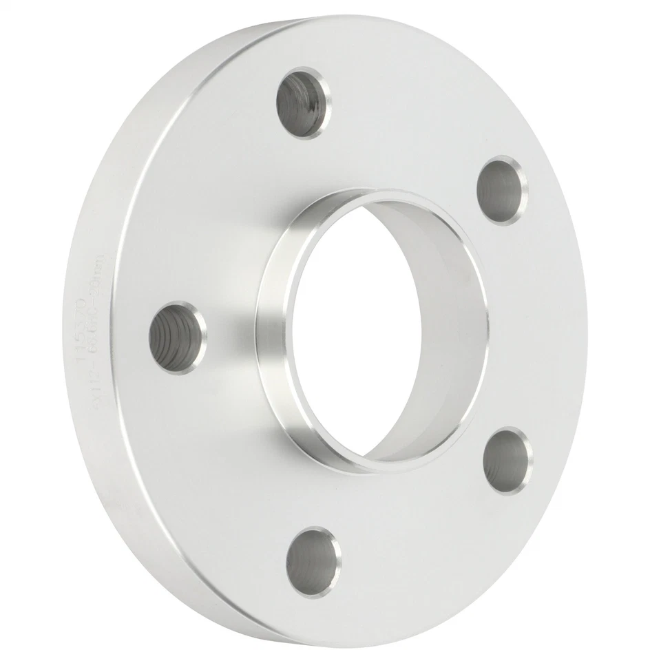 4X 20mm 5X112 Hubcentric 12X1.5 Wheel Spacer For Mercedes-Benz C230 C320 C43 AMG - Image 3 of 4