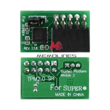 TPM2.0 10PIN Security Module Suitable for Supermicro AOM-TPM-9670V-S