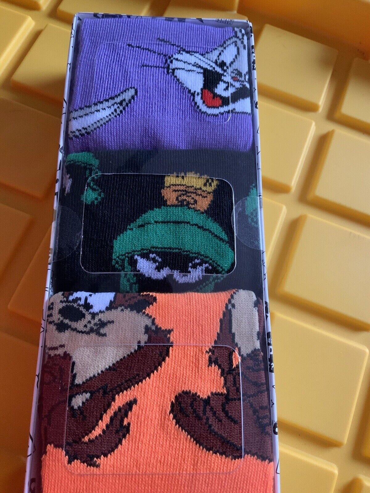 Socks Unisex Looney tunes socks Men’s Size 8-12-image