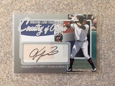 FRANCISCO PEGUERO 2011 ITG HEROES AND PROSPECTS COUNTRY OF ORIGIN AUTO ROOKIE