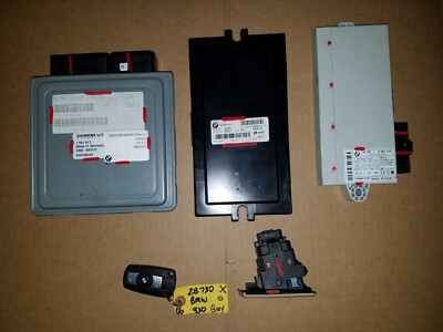 BMW E90 E91 3 SERIES 2.5i N52 ENGINE COMPUTER ECU DME MSV70 CAS2 FRMFA KEY