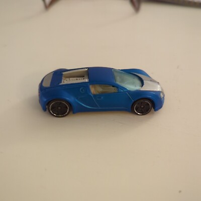 Hot Wheels 2002 Bugatti Veyron Satin Blue Loose Cars LC108
