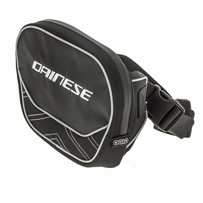 Dainese Waist Bag Bauchtasche schwarz Motorrad NEU/NEW Sport Lederkombi