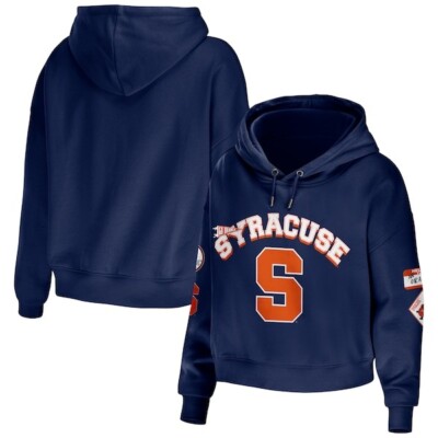 WEAR Syracuse University  Women's Cropped Hoodie Size XL