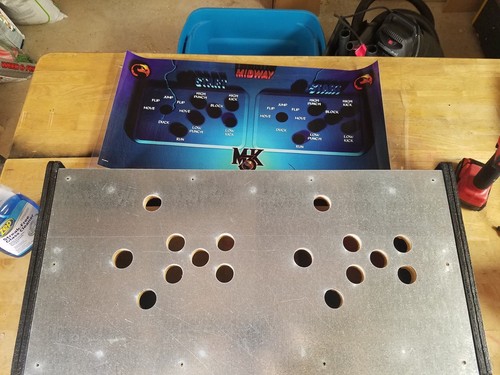 Mortal Kombat 3 Arcade Control Panel Overlay MK3 MKIII CPO Midway - Picture 4 of 6
