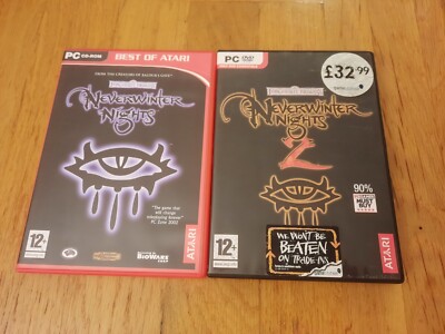Neverwinter Nights & Neverwinter Nights 2 PC Spielepaket 2006 Atari mit Handbuch