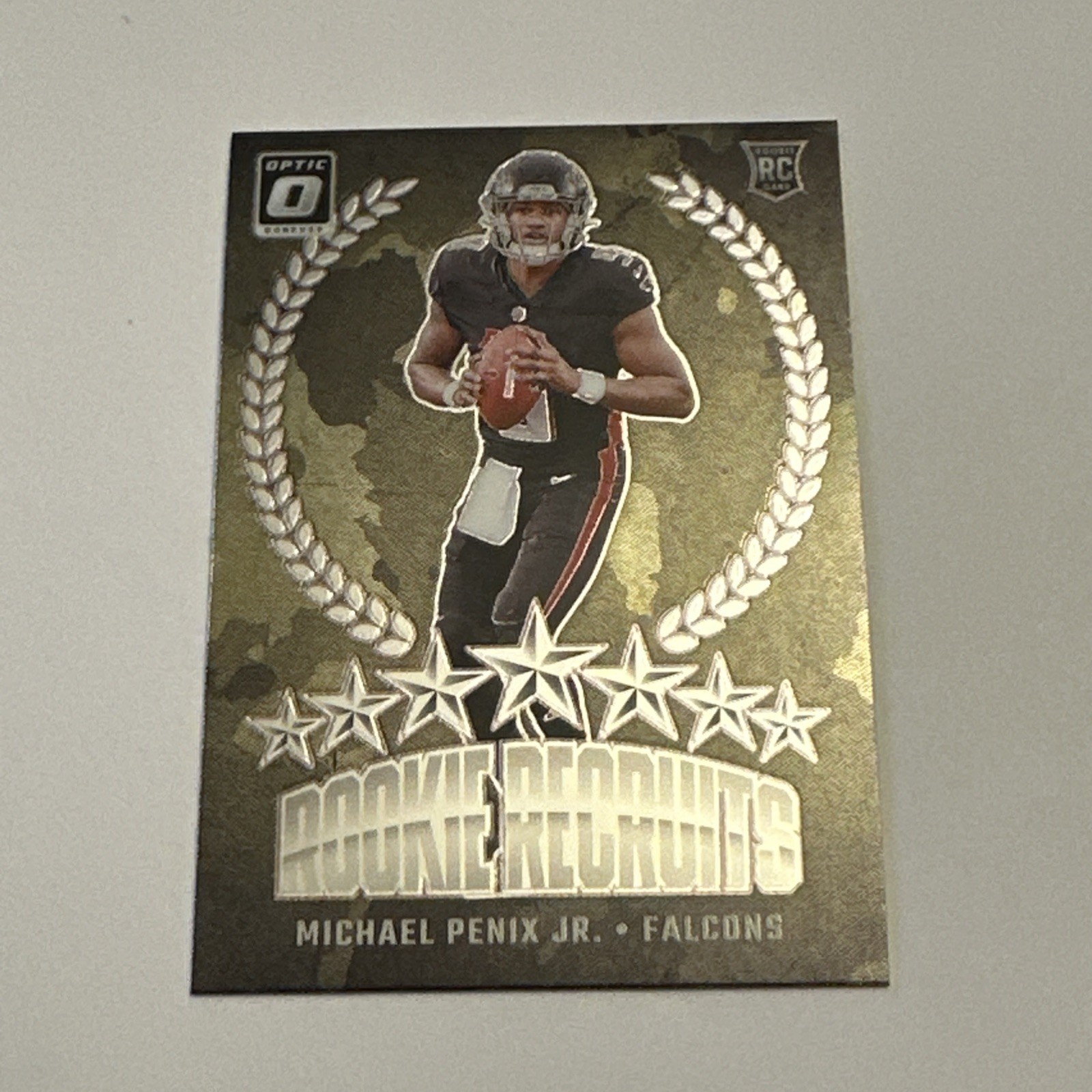 2024 Donruss Optic Michael Penix Jr RC Rookie Recruits #10 Insert Falcons 🔥🔥