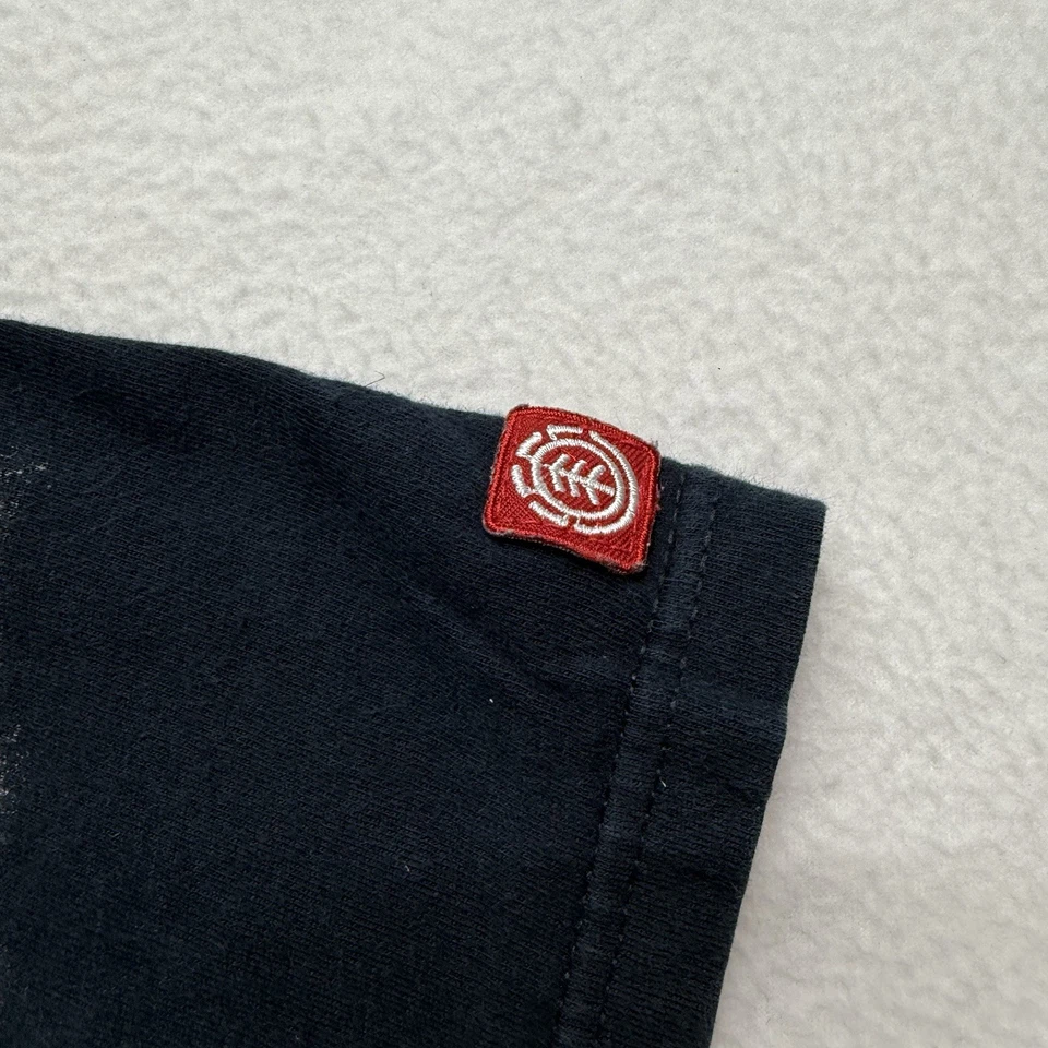 Camiseta De Colección Element Skateboarding Clásica Logo Hecha en EE. UU. Mediana Cyber Foto 3 de 4