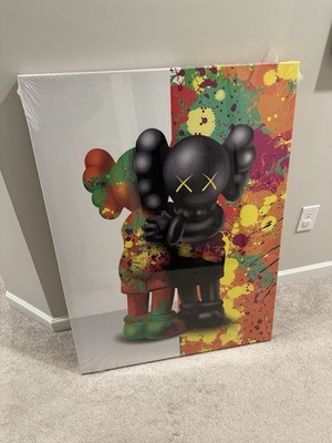 For Sale: Modern KAWS-Style Canvas Art   Brand New.