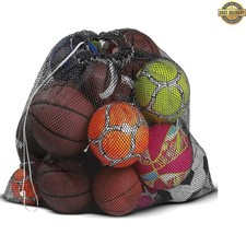 32" x 36" Mesh Bag for Sporting Gear - Breathable, Heavy-duty with Drawstring
