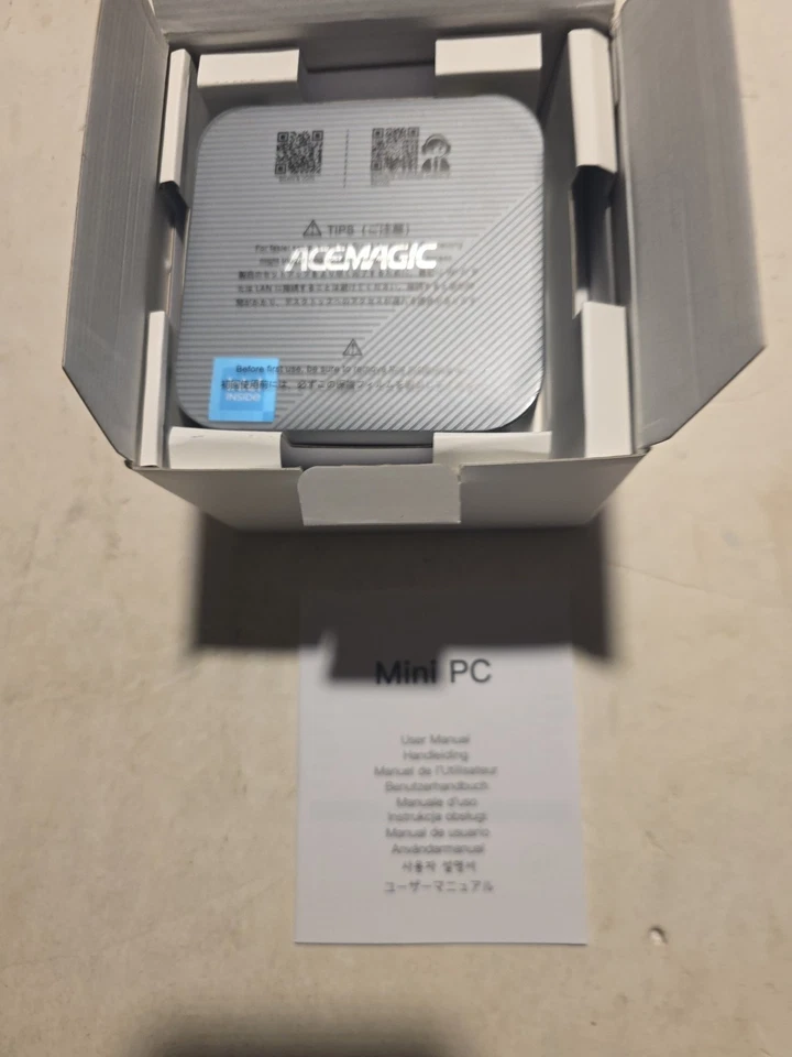 ACEMAGIC V2 4K Mini PC Ιntel Alder Lake N97 16GB DDR4 RAM 512GB SSD Win11 Pro - Image 3 of 3