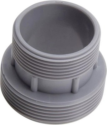 Steinbach Adapter für INTEX Pools 2 x 1 1-2 AG grau  Adapter