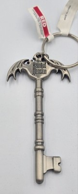 Disney Magic Kingdom The Haunted Mansion Bat Wing Skeleton Key Keychain BNWT 