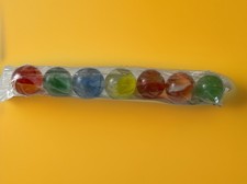 VINTAGE CEREAL PREMIUM MARBLES 7-PACK NEW/SEALED NOS