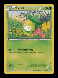 Petilil 7/122 XY BREAKpoint Common Pokemon Card