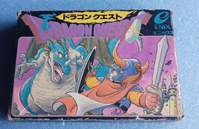 Dragon Quest Nintendo Famicom CIB Tested Working NTSC-J Japan Enix RPG Complete
