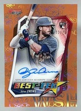 2025 Bowman's Best Dylan Crews TEK Auto Orange 13/25 RC Nationals