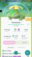 Shiny Venusaur ( Maxed Out To Level 40 ) ( Two Charged Moves ) Pokemon Tr@de Go