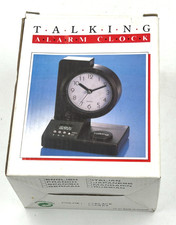 Analog  Digital Talking Alarm Clock - Battery/Portable New in box