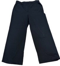 Simply Vera Vera Wang Black Wide Leg Pants- Women’s  14 Stretch Career Trousers