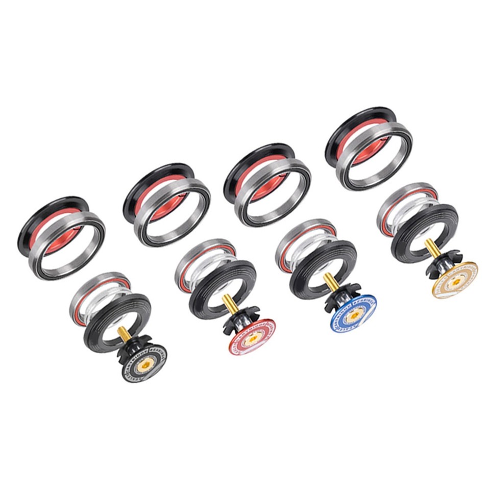 Threaded Headsets Mtb Bike Headset Durable Tapered To Straight Tube For Bikes 42 52mm | eBay UK