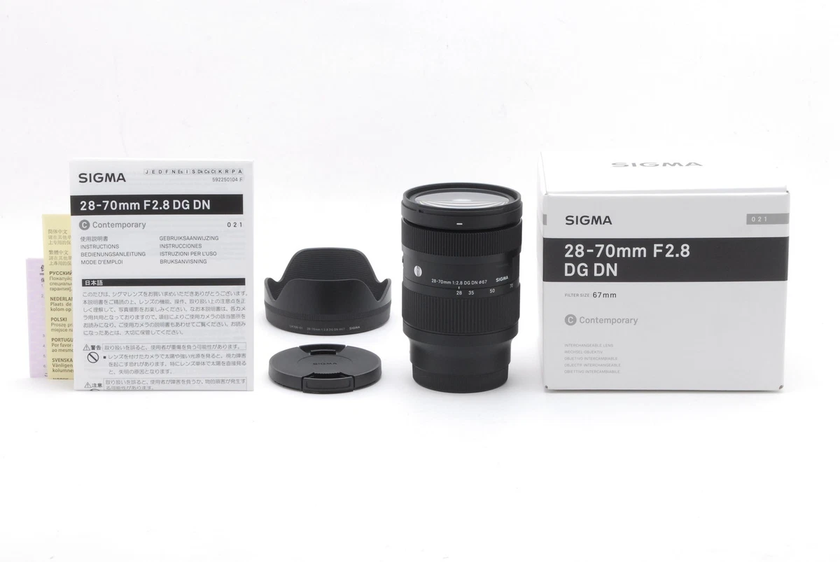 Sigma f/2.8 Camera Lenses 28-70mm Focal for sale | eBay