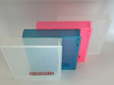 Nintendo NES Cartridge Storage Case   Clear, Blue, Pink, or Logo   Pick Color
