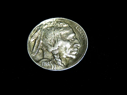 NEARLY Uncirculated 1914-S  Buffalo Nickel H3