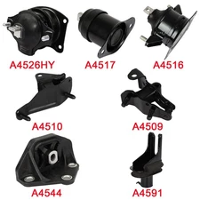 For 2003 2004-2007 Accord L4 2.4L DOHC AT Engine Motor Trans Mount kit set of 7