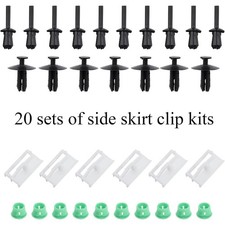 Teile Befestigung Clips 80 Set Seitenschwelle...