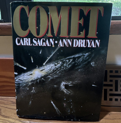 Comet Hardcover by Carl Sagan & Ann Druyan 1985 Random House Illustrated DJ