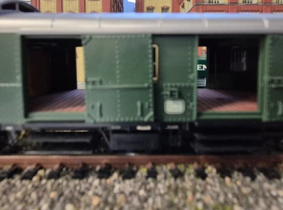 Roco H0 44222 Personenzug-Gepäckwagen "Donnerbüchse" DB 114 360 Mz oh.OVP/2517 - Bild 1 von 4
