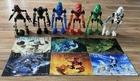 LEGO Bionicle Lot Original Toa Mata Set of 6  8531-8536 (no White Shield)
