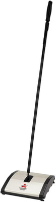Natural Sweep Carpet and Floor Sweeper with Dual Brush Rotating System and 2 Cor