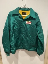 Vintage Dekalb Seeds Swingster Lined Jacket Men's Medium Green