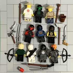 Lego Ninjago Movie Minifigure The Lego Ninjago Movie Lot  njo310 D7 2
