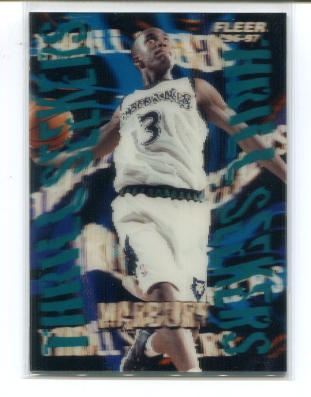1996 Fleer Stephon Marbury Thrill Seekers #9 Timberwolves