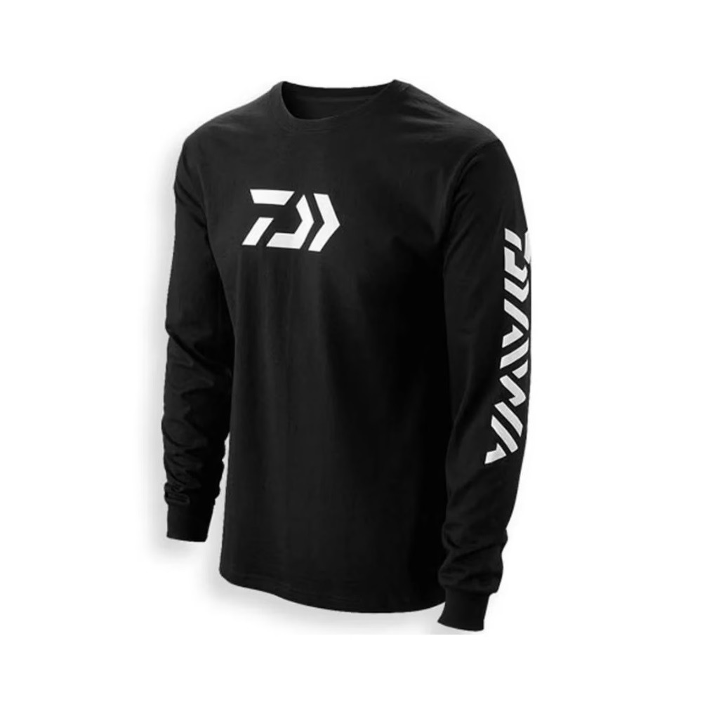 Daiwa D-Vec Longsleeve Shirt Gr XL Black Langarmshirt T-Shirt Angelshirt 8090₽