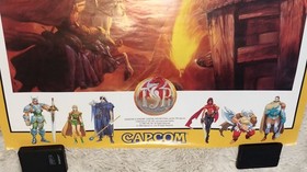 Dungeons & Dragons Shadow of Mystara Arcade Sega Saturn Promo Poster Import JPN