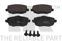 Bremsbelagsatz Scheibenbremse Nk 222373 FüR Ypsilon Lancia 843 AXA1A Lpg AXG1A