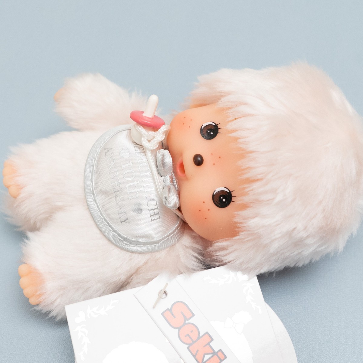 Platinum Bebichhichi Boy & Girl 10th Anniversary Baby Monchhichi