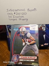 TETAIROA MCMILLAN #170 — THE DESERT HURRICANE HAS ENTERED THE GRIDIRON REALM