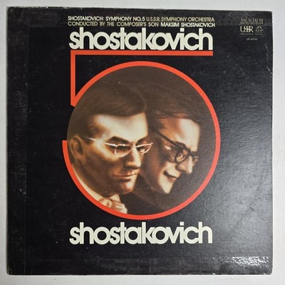 Shostakovich Symphony No. 5 U.S.S.R. Symphony SR-40163 Vinyl Record