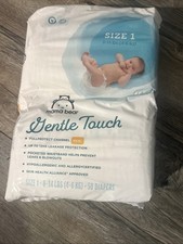 Mama Bear Gentle Touch Diapers Hypoallergenic Size 1 50 Count