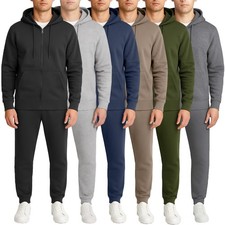 Men's 2-Piece Tech Fleece Tracksuit, Full-Zip Hoodie, Jogger Pants S-3XL 