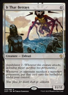1x It That Betrays NM-Mint, English Duel Decks: Zendikar vs Eldrazi MTG Magic
