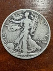 1920-D Silver Walking Liberty Half Dollar 50C