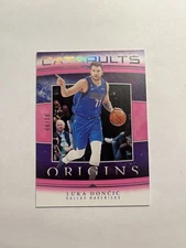 Luka Doncic 2023-24 Panini Origins Catapults Pink SSP 81/99  #17 Mavericks B5